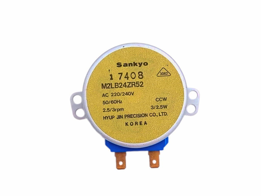 Motor pohonu talíře d=7mm, l=5mm, 3 / 2,5W, mikrovlnná trouba Eta 0195 01160