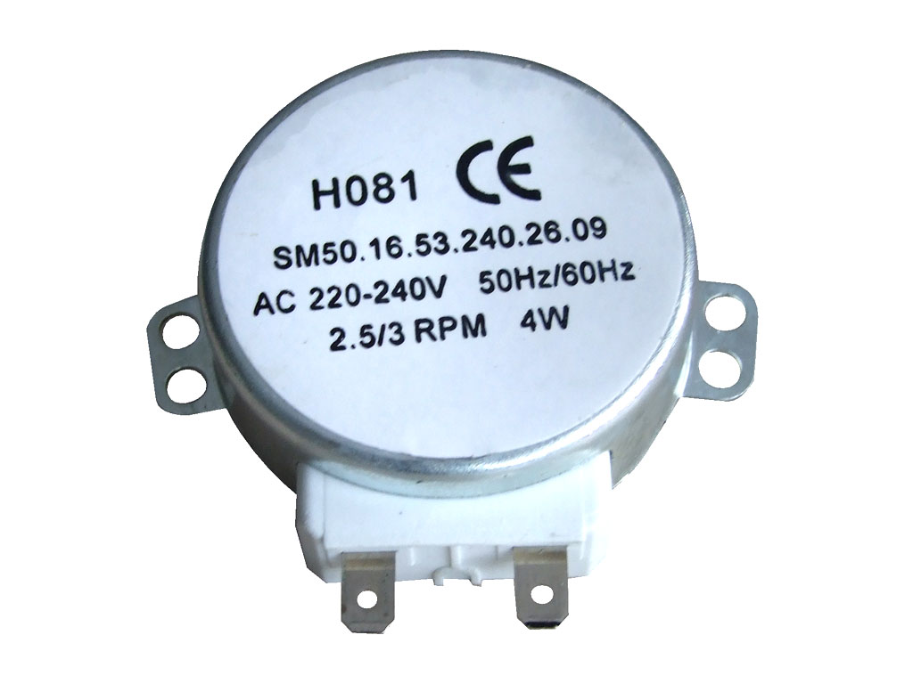 Motorek pro otáčení talíře do mikrovlnné trouby  náhrada za TYJ508-A7  220-240V/ 50-60Hz 4W 