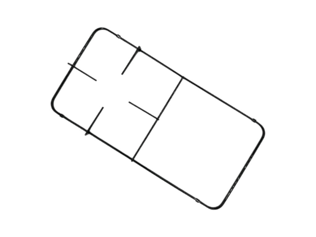 Mřížka vařidlová 23,0 x 45,5cm