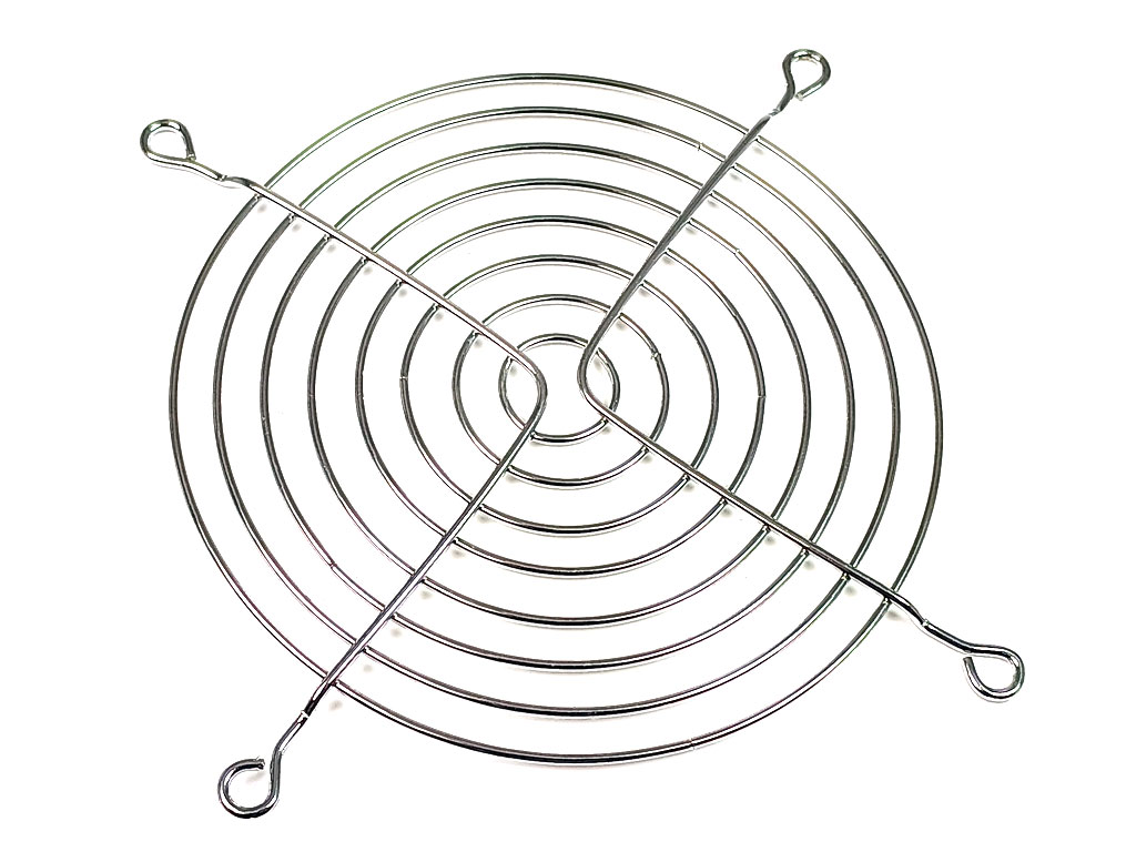 Mřížka ventilátoru, kovová 120 x 120 mm, FG-12