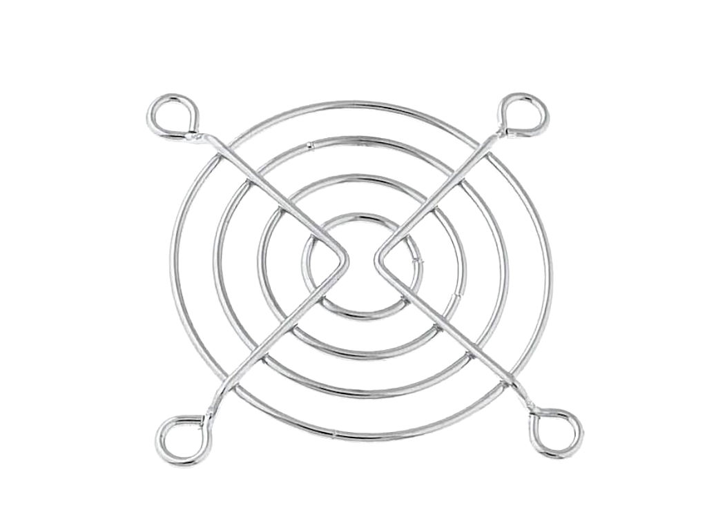 Mřížka ventilátoru, kovová 60 x 60 mm, FG-06