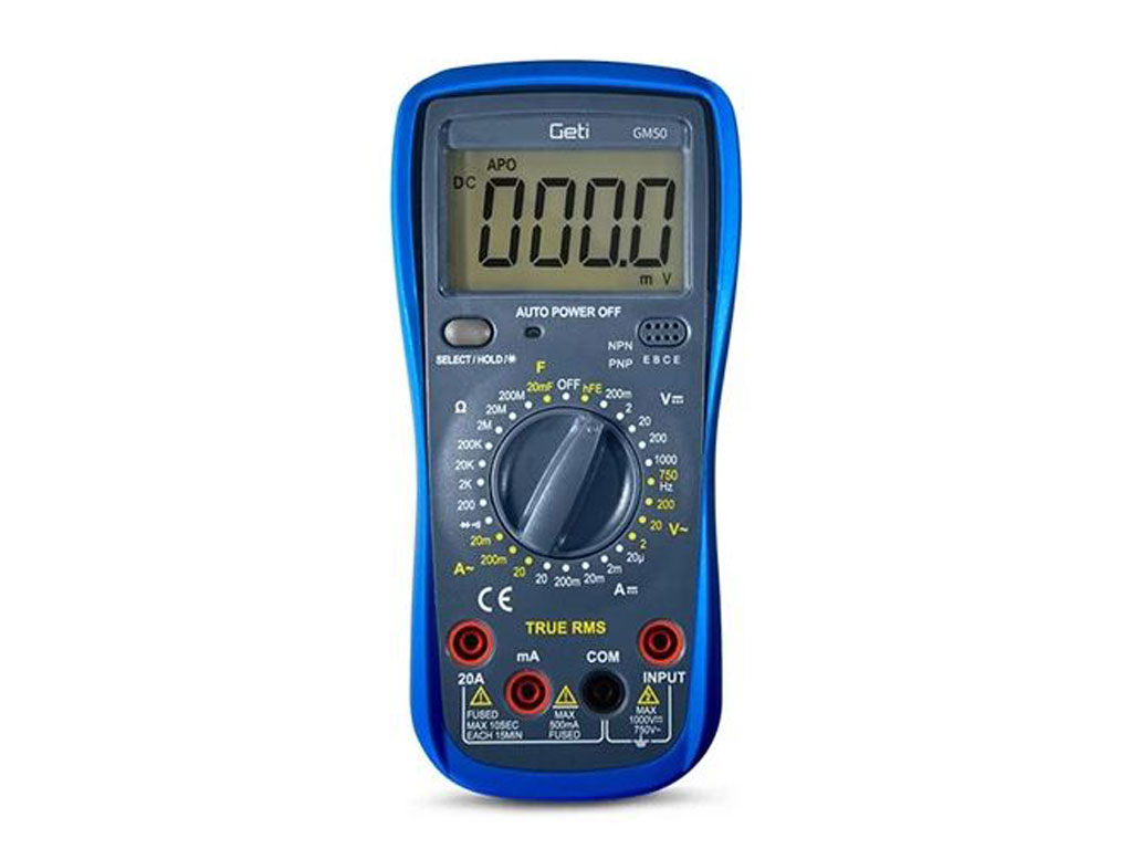 Multimetr GETI GM50G