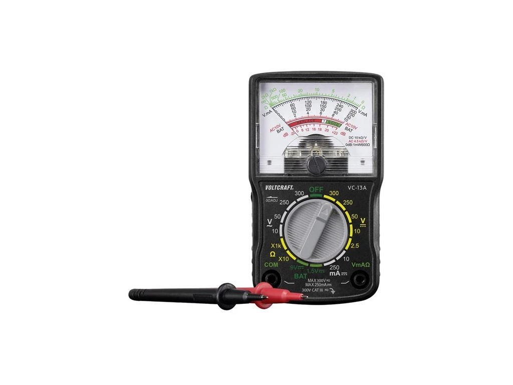 Multimetr analogový Voltcraft VC-13A ručičkový