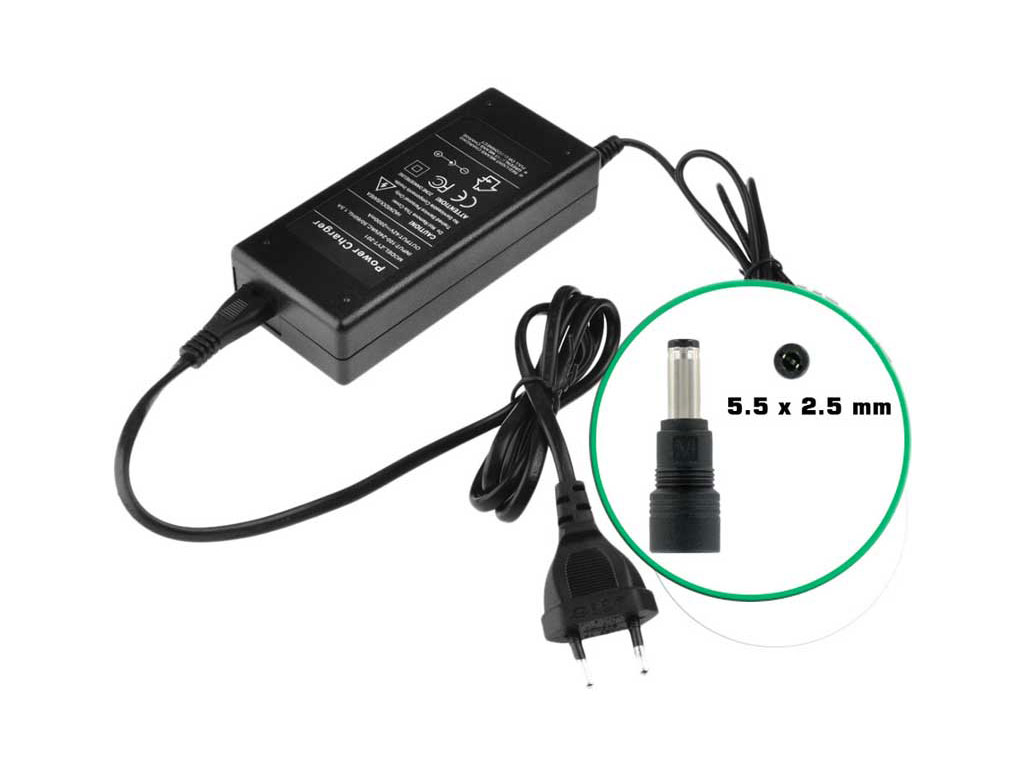 Nabíječka pro elektrickou koloběžku, elektrokolo, kolonožku, segway 9V / 2A / 58W FY2902000, DY-AI3632  