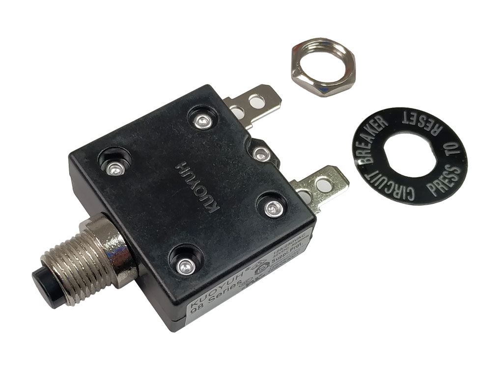 Nadproudový tepelný jistič 3A / 250V AC SM8030