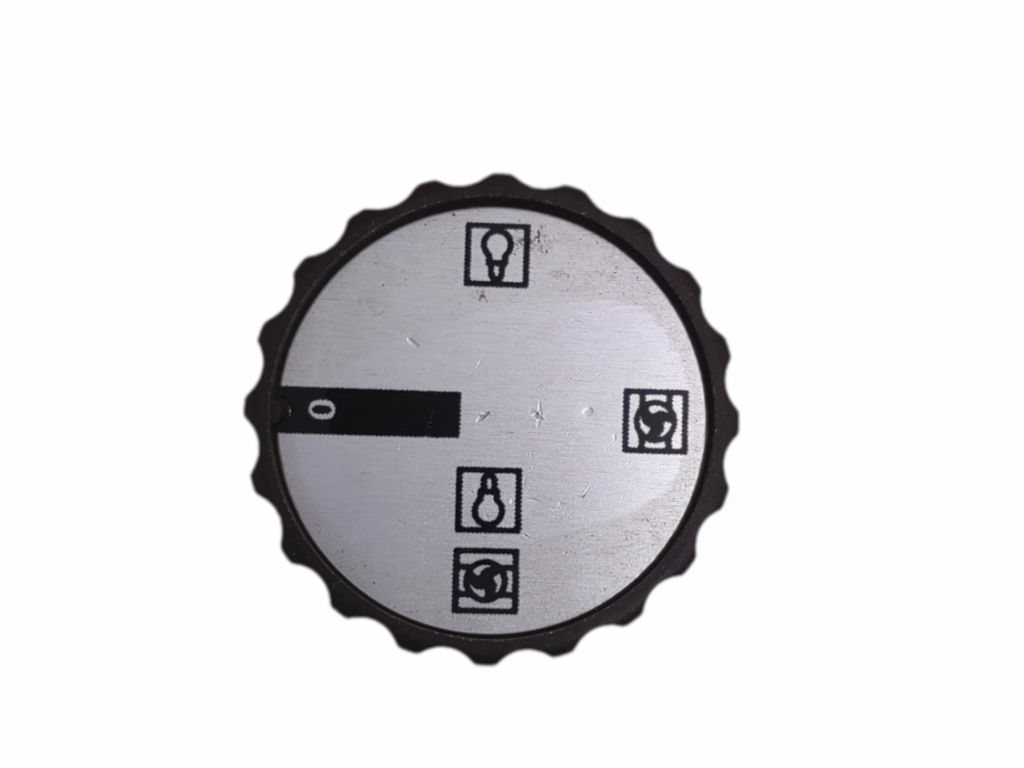 Náhradní knoflík ke sporáku Mora 560, Gorenje 10864, přepínání funkcí trouby - hnědý 