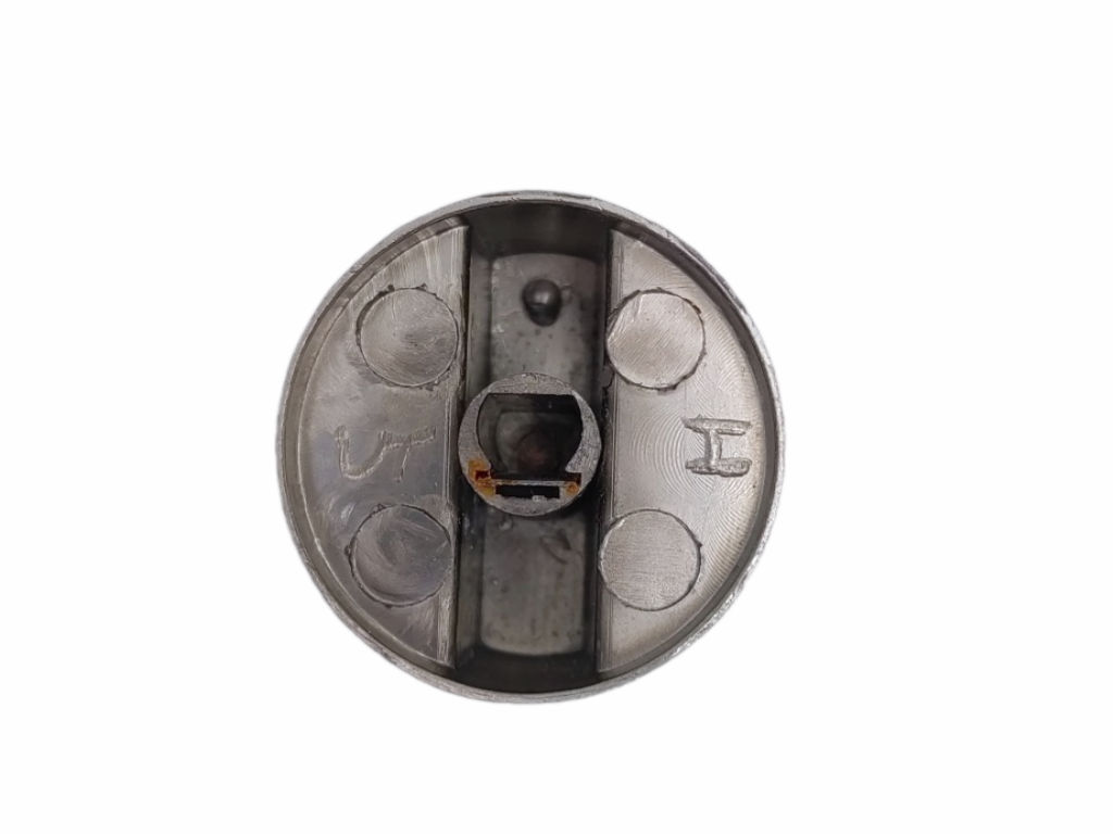 Náhradní knoflík ke sporáku - stříbrný