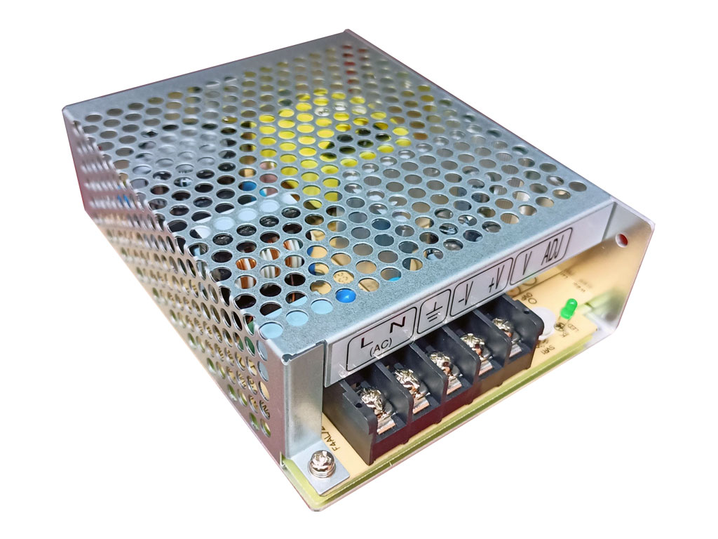 Napaječ / zdroj spínaný 12V / 6A RS-75-12 MEAN WELL 72W