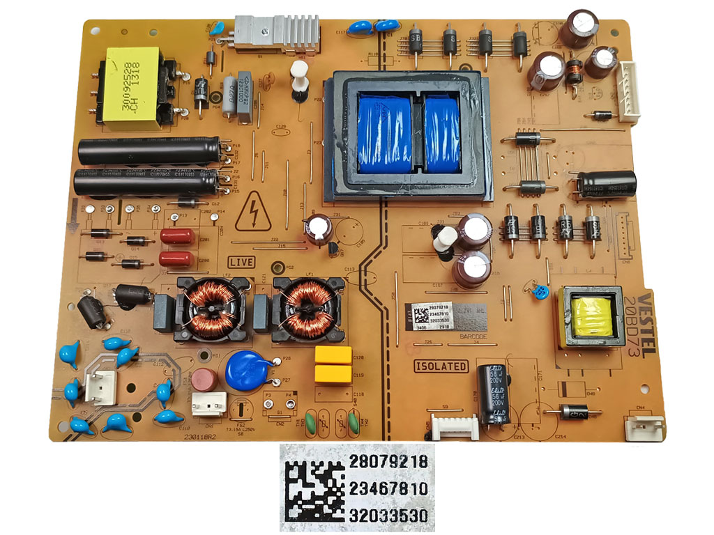 Napájecí deska do lednice 32033530 VESTEL, originál