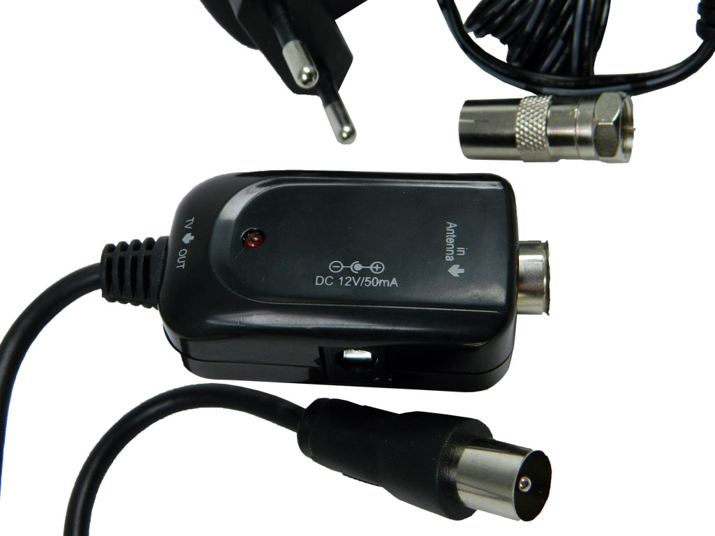 Napájecí sada (Vyhýbka) pro aktivní antény DVB-T 060317