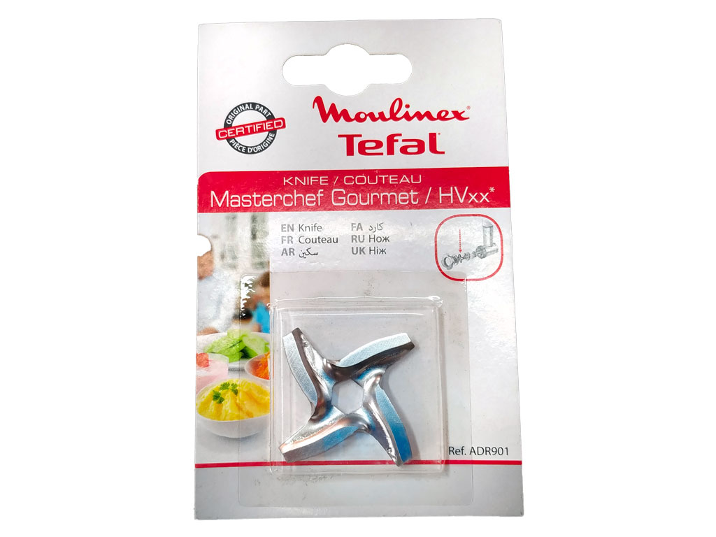 Nůž masomlýnku originál MOULINEX, TEFAL MAADR901  ADR901 GROUPE SEB SS-192595 - šestihran