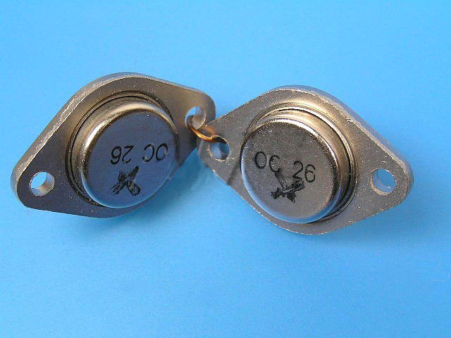 OC27  pár pro NF výkonové zesilovače