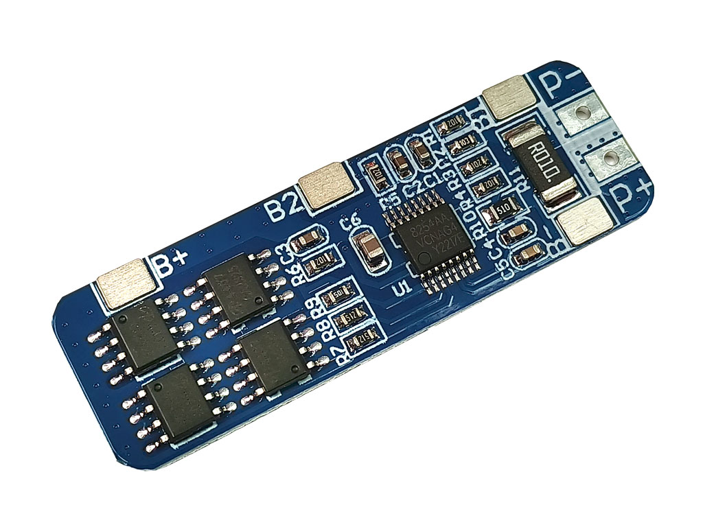 Ochranný obvod BMS, pro 3 články Li-Ion, proud do 8A