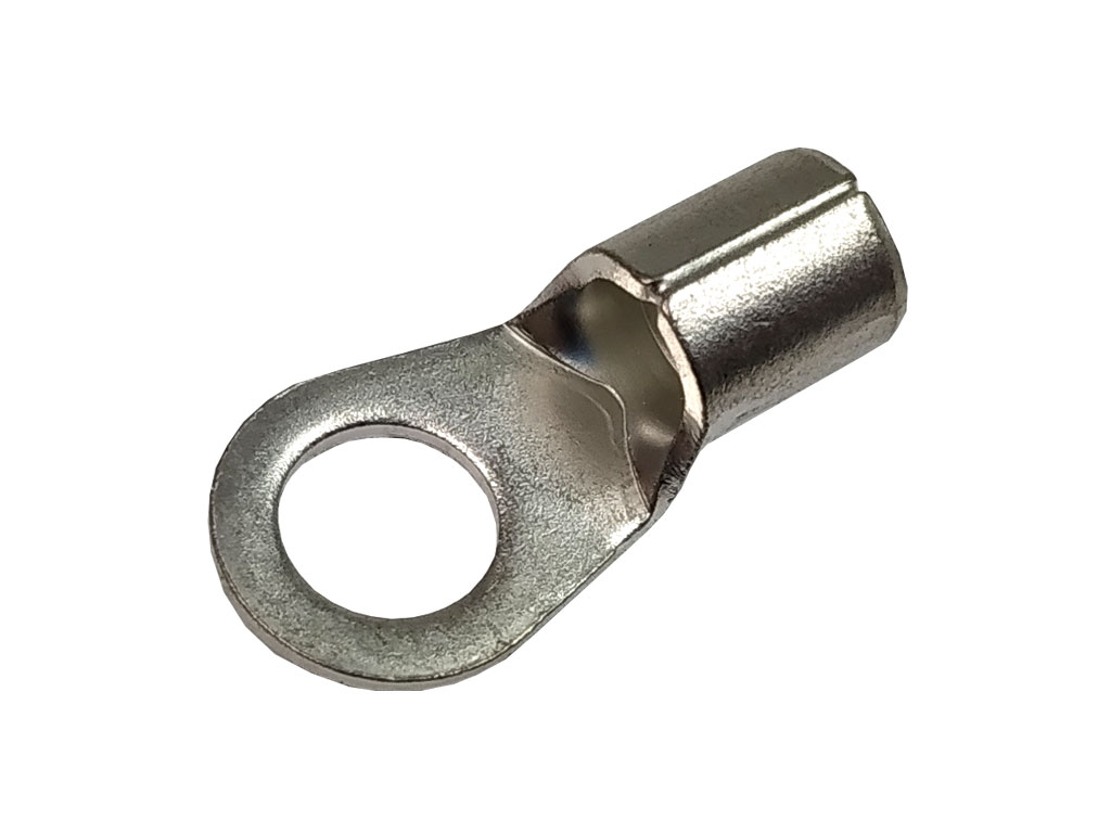 Očko M6 na kabel, krimpovací, lisovací - bez izolace QS 10-M6