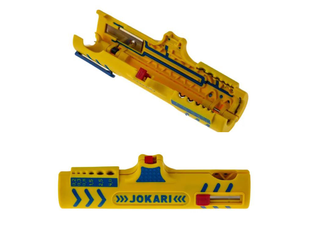 Odstraňovač izolace kruhový vhodný pro koaxiální kabely Jokari 30155