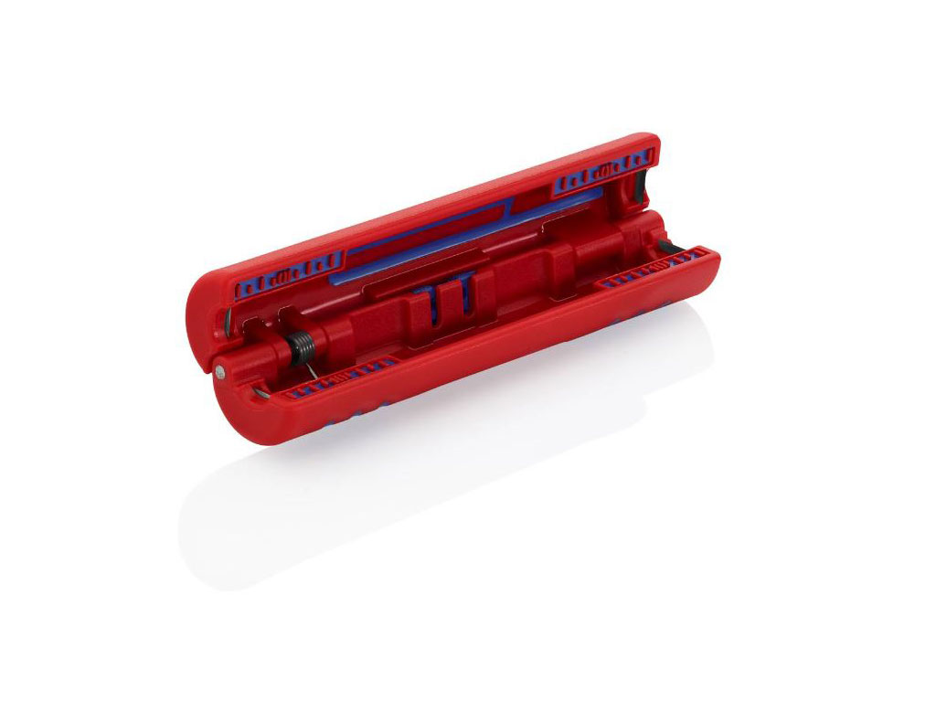 Odstraňovač izolace kruhový vhodný pro koaxiální kabely, KNIPEX 16 60 100 SB