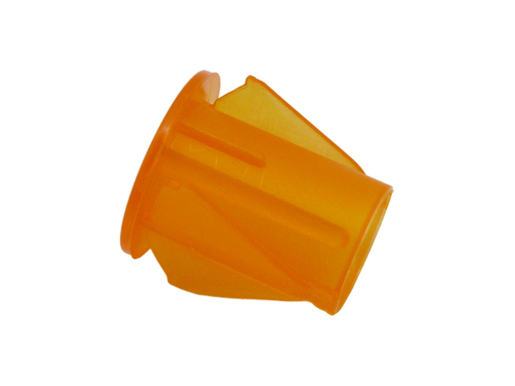 Oranžová krytka doutnavky pro otvor 12,5mm 