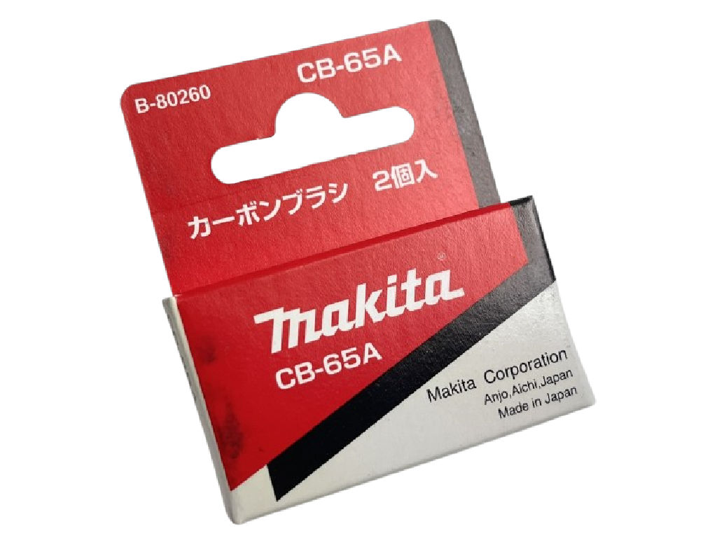 Originální uhlíkové kartáče Makita CB-65 (pár) 5.0 × 8.0 × 12 mm, 194969-9  