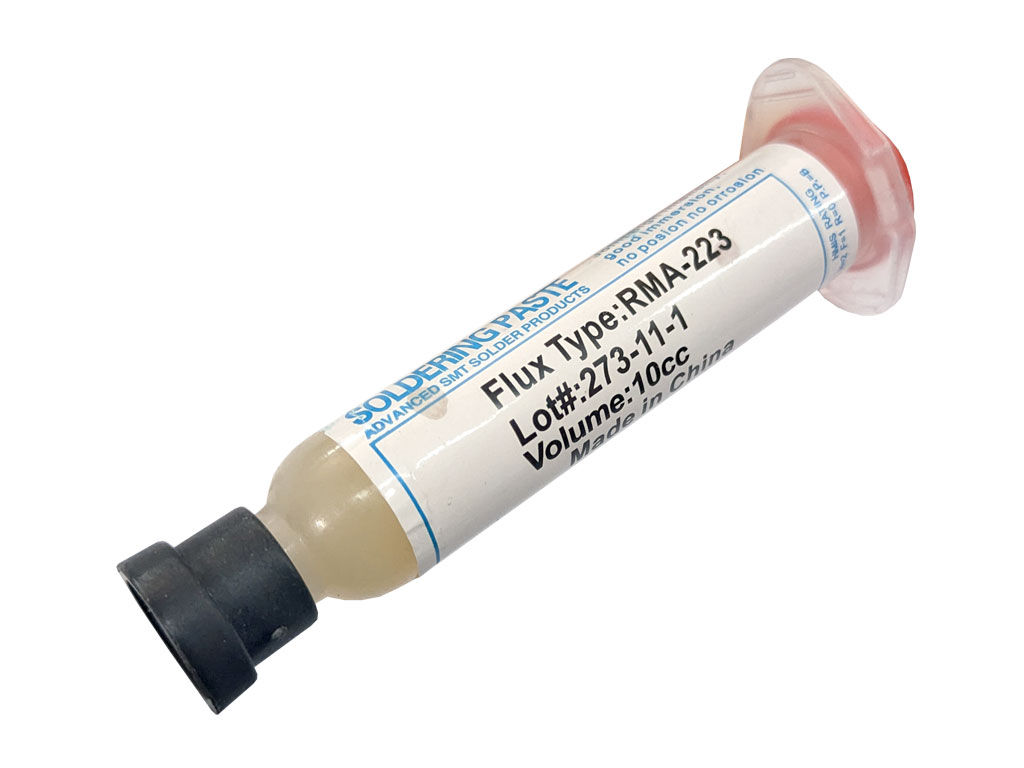 Pájecí chemická pasta -  FLUX RMA-223 obsah 10ml