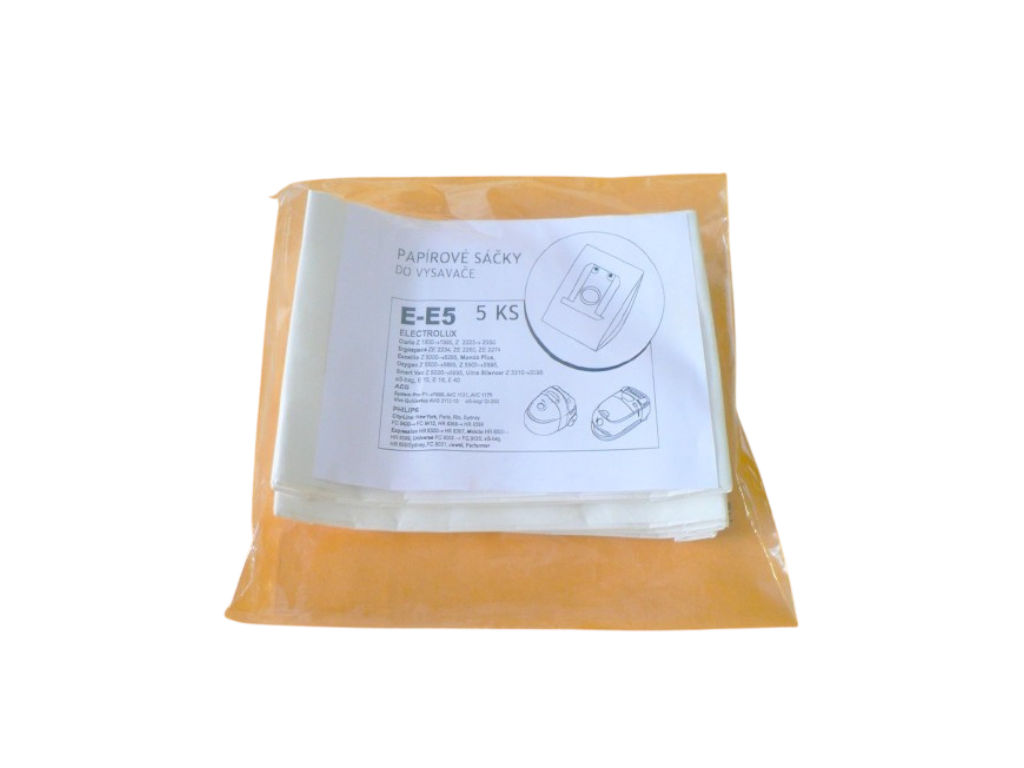 Papírové sáčky do vysavače Electrolux Clario Z1900-1995, EXELS, 5ks