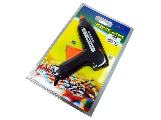 Pistole na tavné lepidlo ZD-7A velká   40W