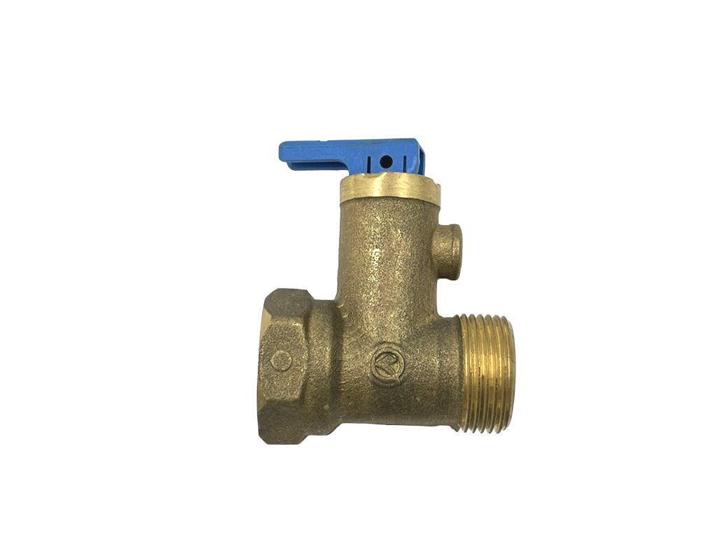 Pojistný ventil 3/4" 6,7 bar, s páčkou, vnitřní - vnější závit, 55mm délka