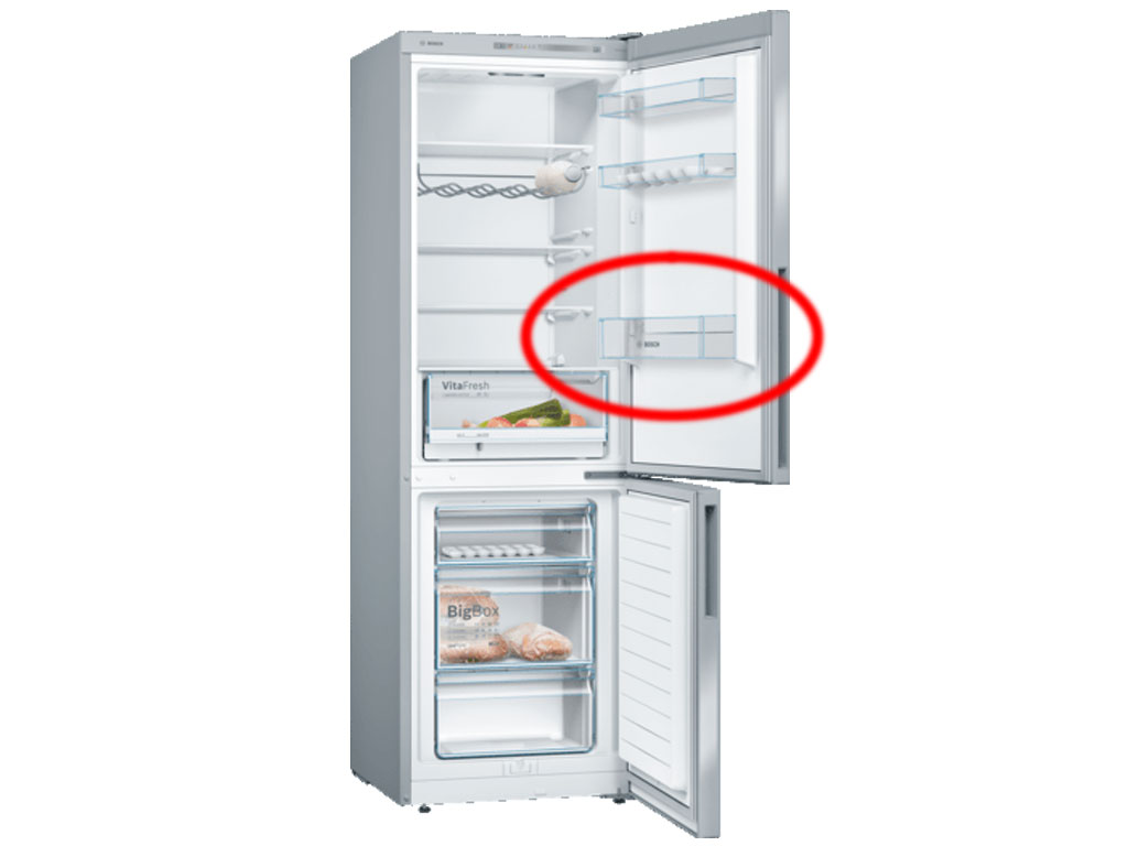 Police dveří na lahve chladničky 00709646 BOSCH / SIEMENS 