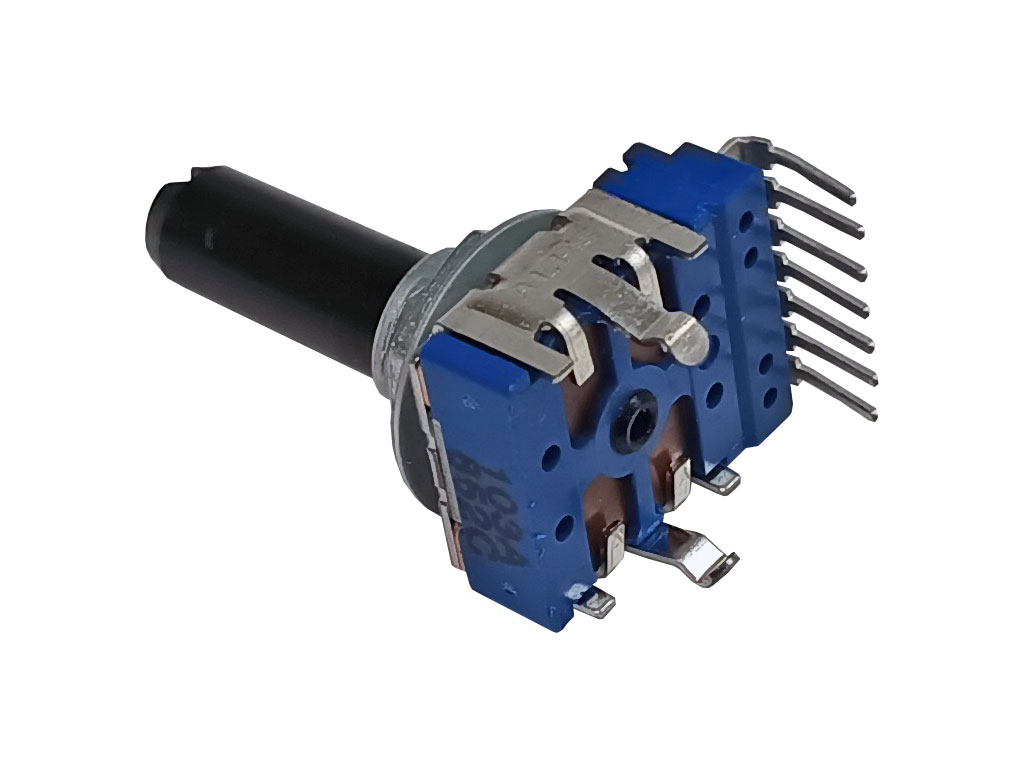 Potenciometr stereo otočný 10k / A 