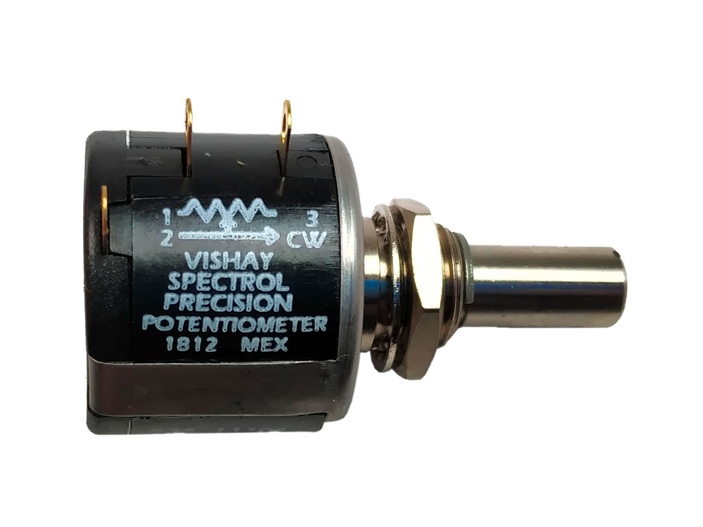 Potenciometr víceotáčkový 100k / 2W model VISHAY 534, 534-100k