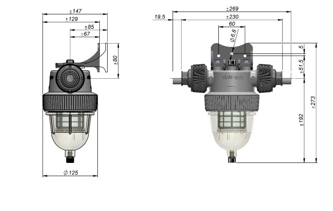 Potrubní filtr na vodu CINTROPUR NW 18    3/4"   průtok: 3,5 m3/hod