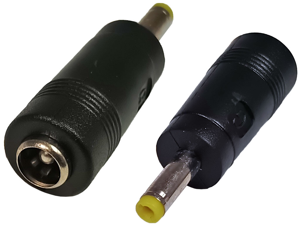 Přechodka napájecí konektor HSWA 5.5 x 2.1 mm na 4.0 x 1.7 mm