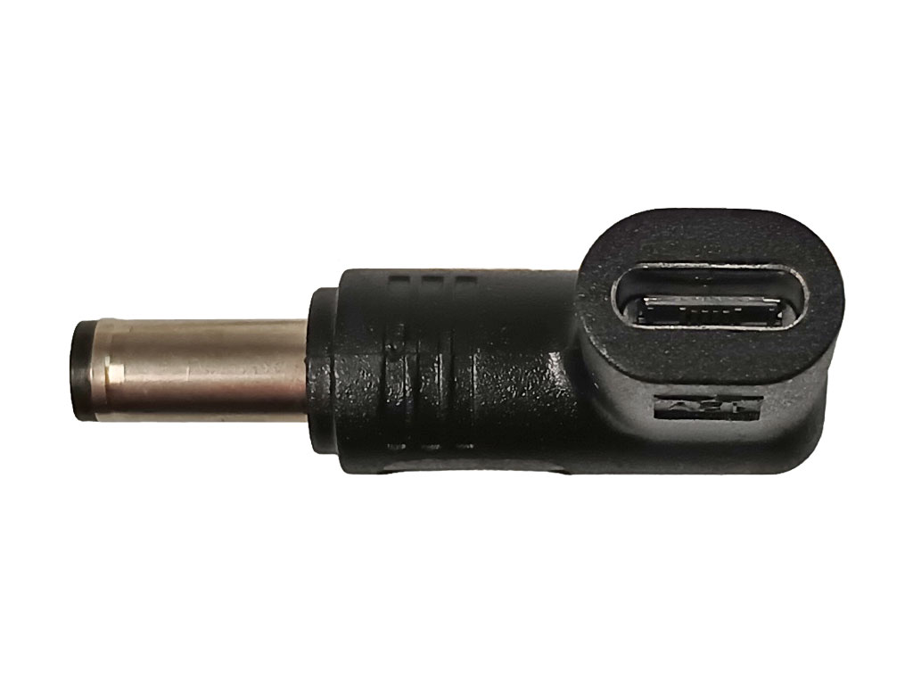 Přechodka napájecí konektor HSWA USB C na 5.5 / 2.1 mm