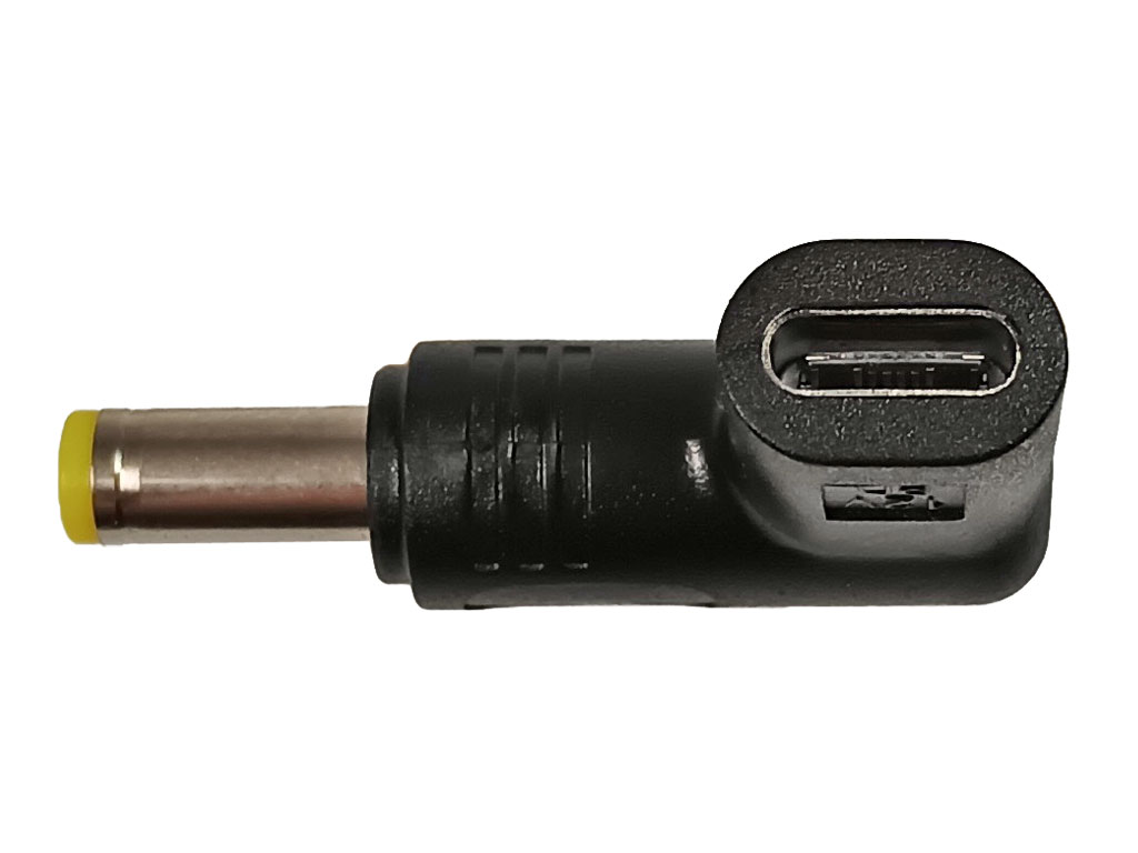 Přechodka napájecí konektor HSWA USB C na 5.5 / 2.5 mm
