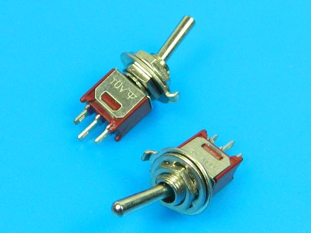 Přepínač páčkový - 2 polohy ON-ON    TSSM1022A1 