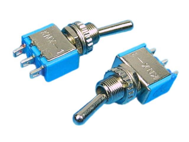 Přepínač páčkový - 2 polohy ON-ON    TSX1 