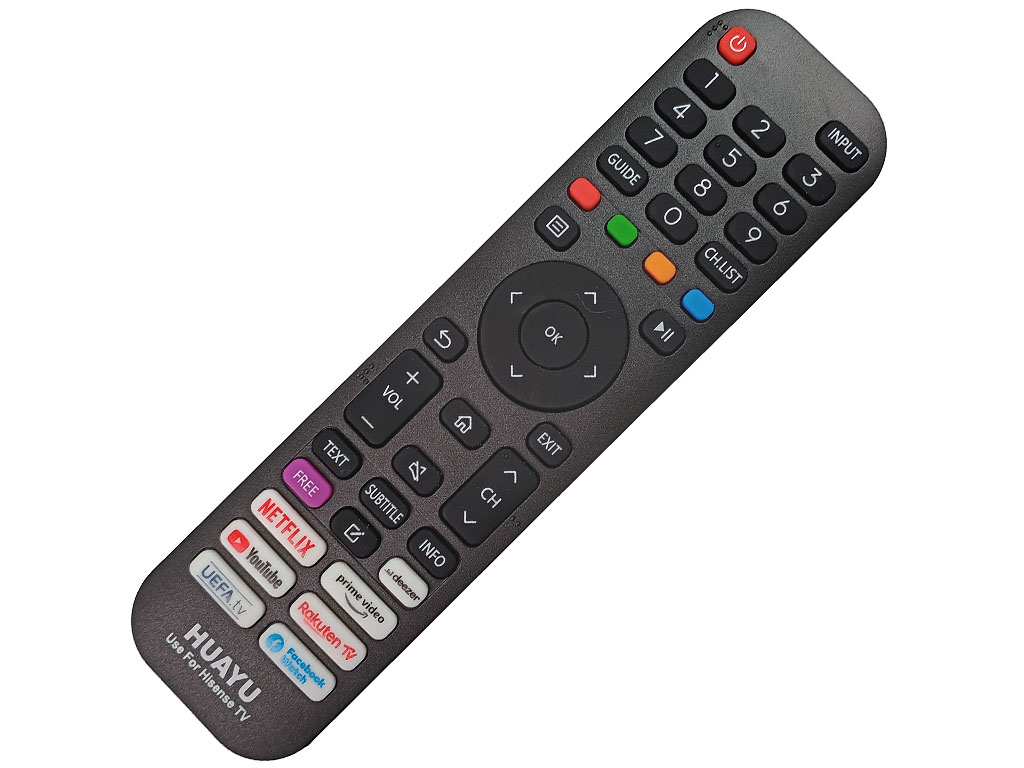 RM-L1665V2 Dálkový ovladač HUAYU univerzální pro značku Hisense EN2G30H