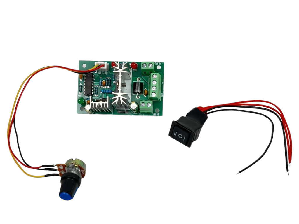 Regulátor otáček PWM stejnosměrných motorů ( DC ) 10 - 30V 3A, obousměrný