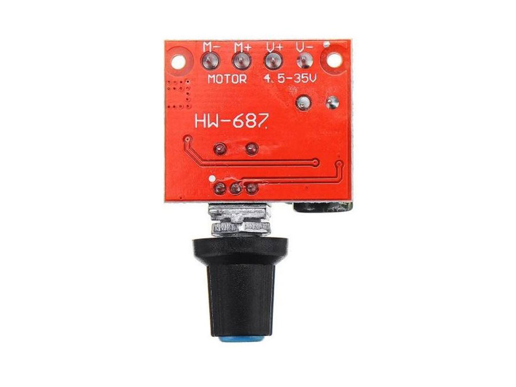 Regulátor otáček PWM stejnosměrných motorů ( DC ) 5-35V 5A
