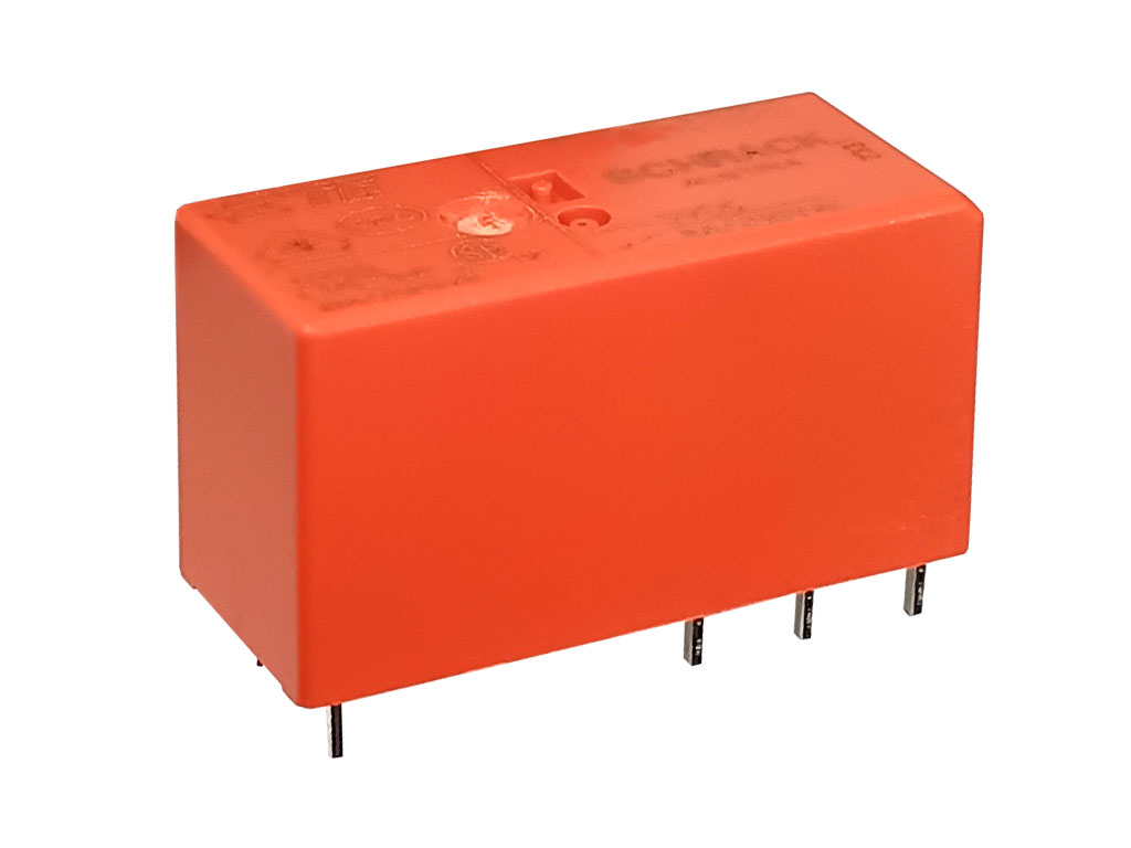 Relé 24V DC 1 x 250V AC / 16A, 24V DC / 16A RT314024, 9-1393239-8 TE Connectivity