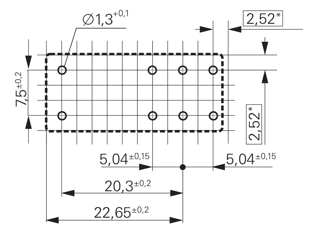 Relé 48V DC 2 x 250V AC / 8A, 30V DC / 8A RT424048, 7-1393243-0 TE Connectivity