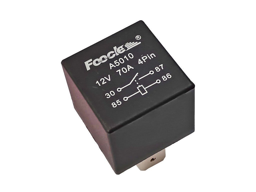 Relé automobilové 12V 70A A5010, auto relé 