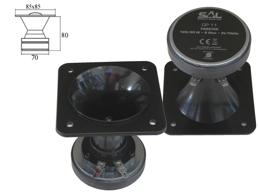 Reproduktor SAL DP11 8ohm / 60W