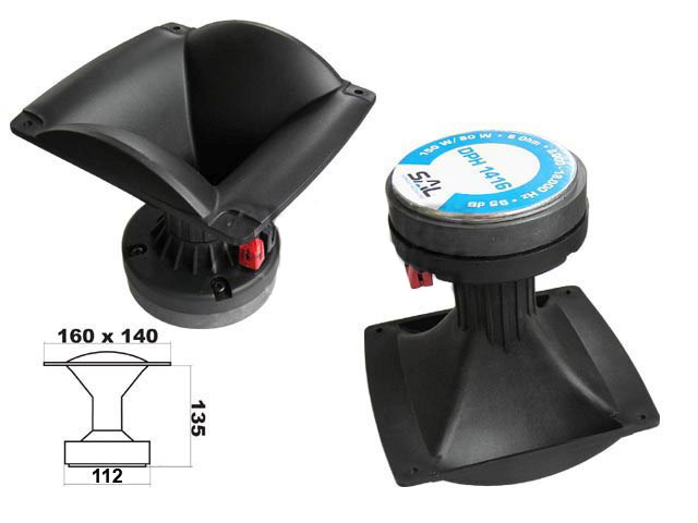 Reproduktor SAL DPH1417 8 ohm / 150W