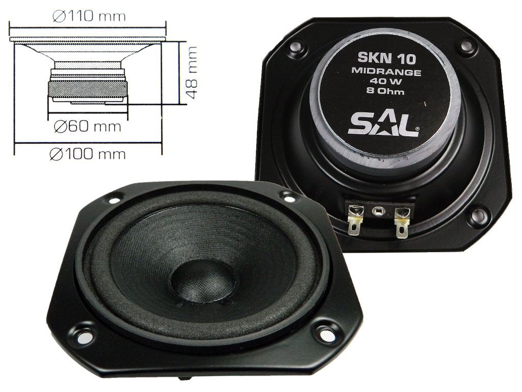Reproduktor SAL SKN10 8ohm / 40W