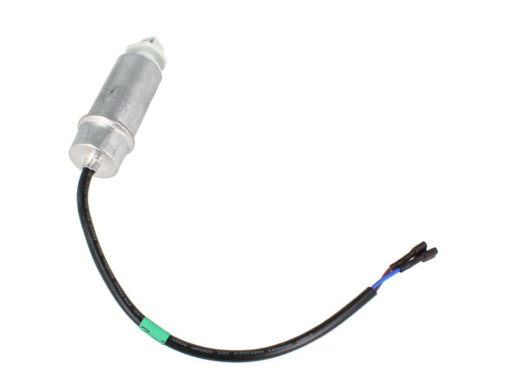 Rozběhový kondenzátor 4.0uF / 450V,  kabel + faston 6.3mm HK1091664 HISENSE / GORENJE, originál