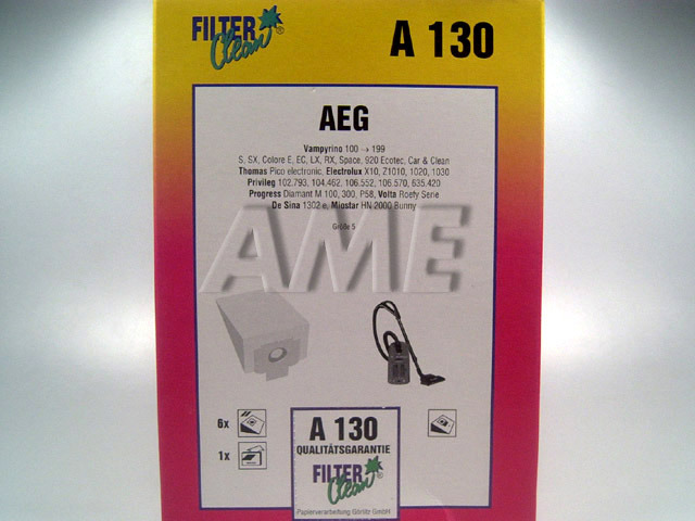 Sáčky do vysavače Electrolux, AEG, PRIVILEG - A130