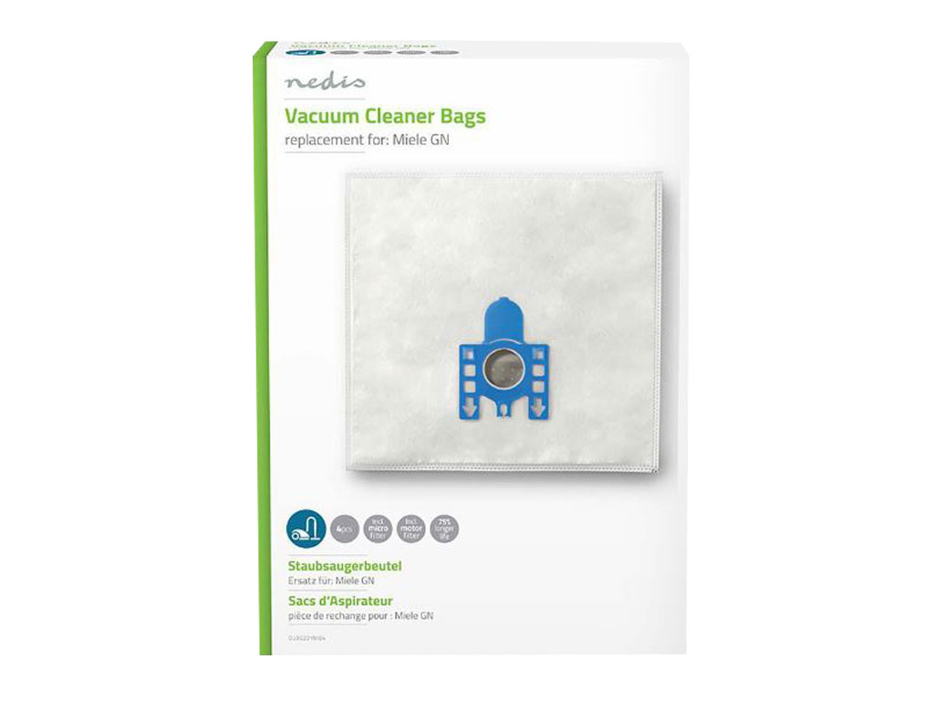 Sáčky do vysavače Miele GN DUBG221MIE4 Nedis náhradní