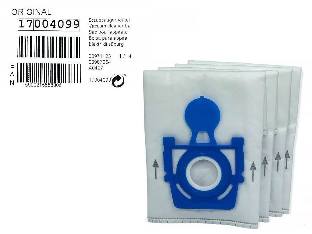 Sáčky do vysavače Zelmer, Bosch, Siemens 17004099