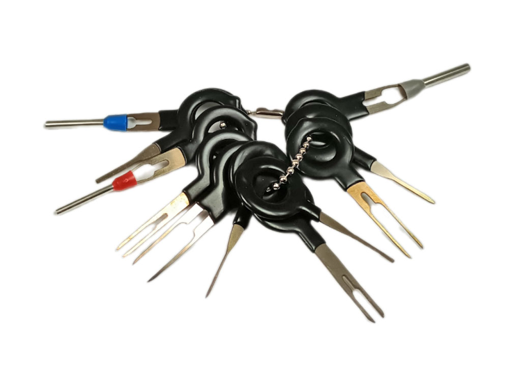 Sada vypichováků na konektory, 11ks klíčů