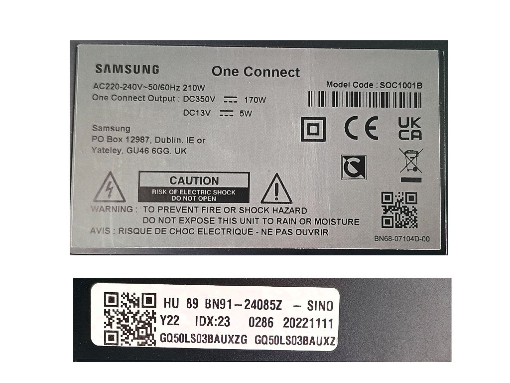 Samsung One Connect box BN91-24085Z 